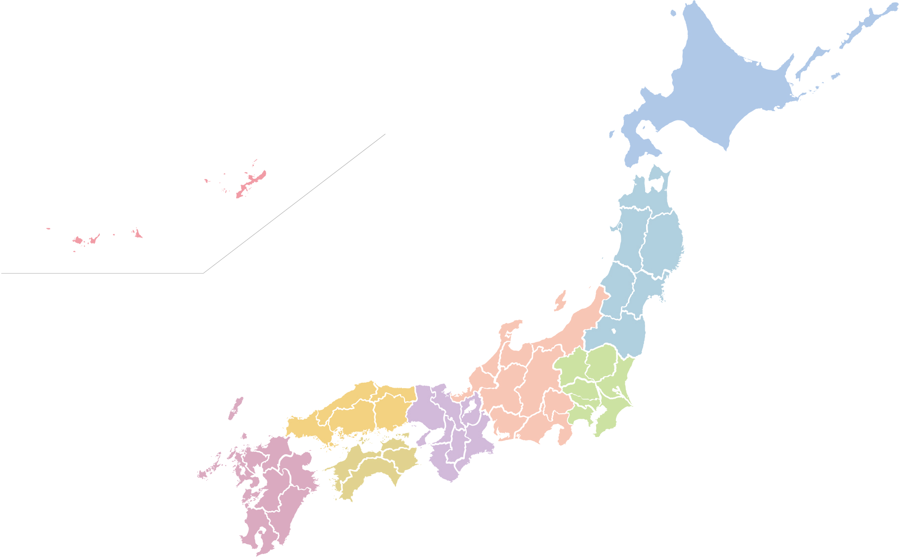 日本地図